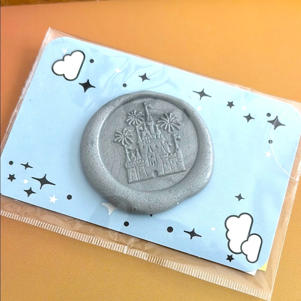 HANDMADE Silver Gray Castle Wax Seal NEW